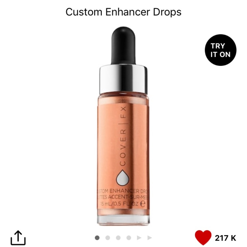 COVER FX Custom Enhancer Drops - Moonlight